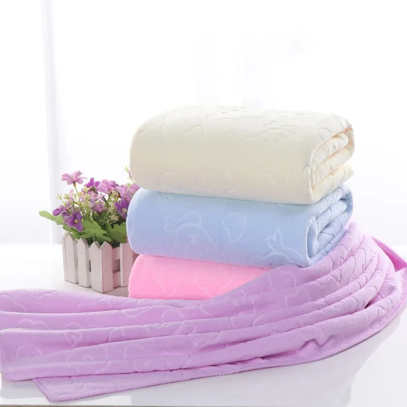 Microfiber Thickened Car Wash Cleaning Towel Beauty Salon Bath Towels – image 9