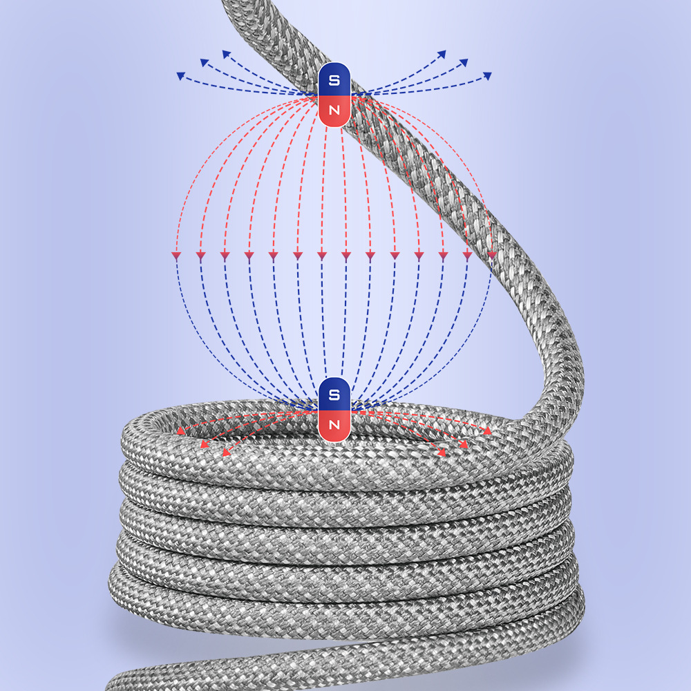 Title 4, Cable de datos de carga súper rápida con soport...