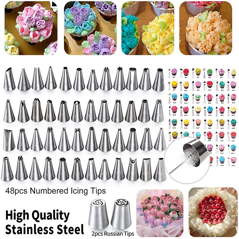 Title 4, 322 Piece Set Cake Turntable Cake Decoration Pa...