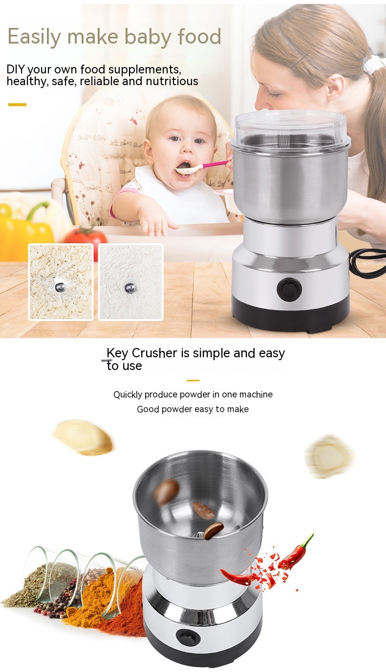 Title 3, Multifunctional Powder Machine Household Grinder