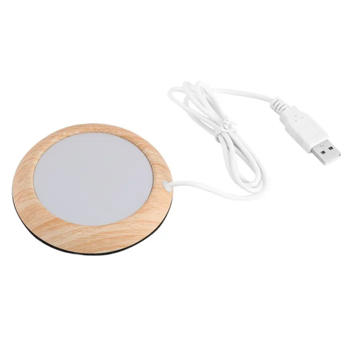 USB Wood Grain Mug Warmer - detail photo 4