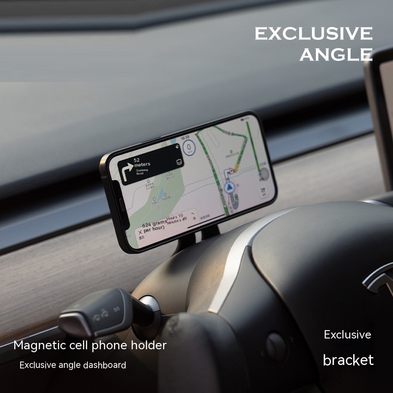 Car Wireless Charging Steering Wheel Navigation Bracket - Image 4