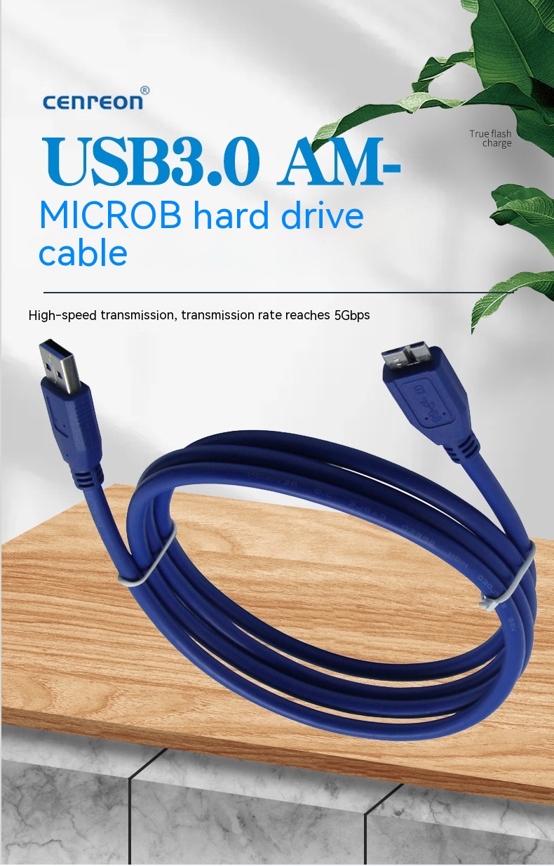 USB30 Transmission Data Cable Mobile Hard Disk Cable