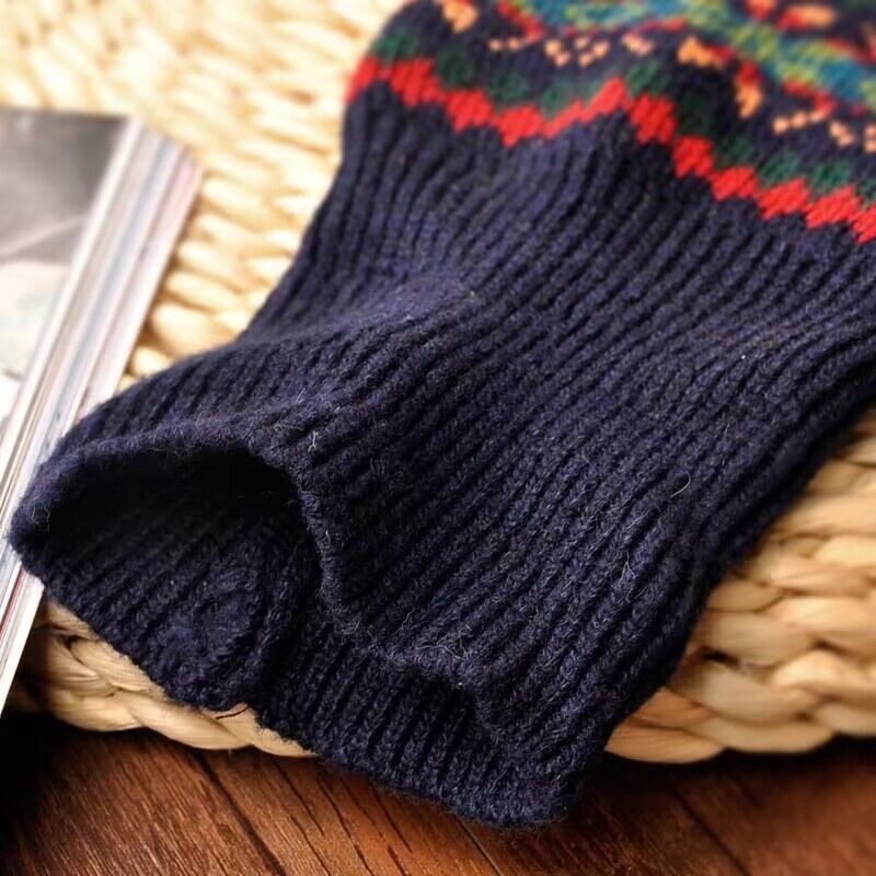 Title 5, Autumn Winter Bohemian Thickened Woolen Socks