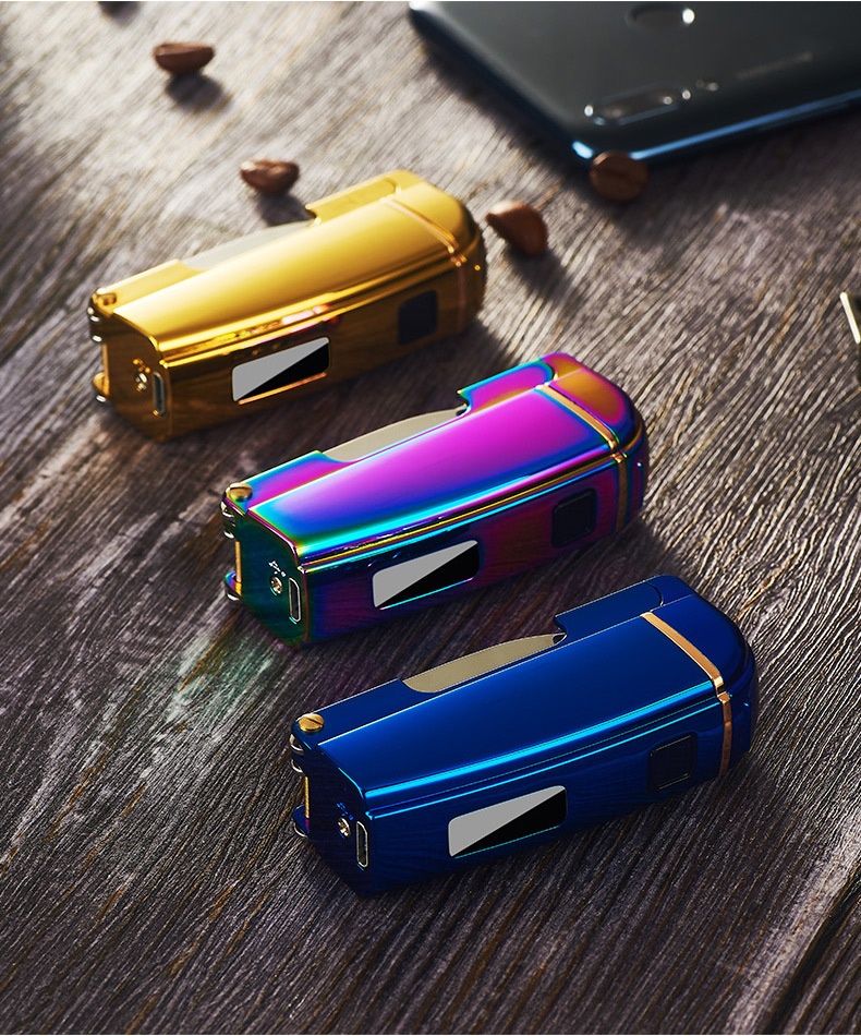 Title 8, Metal Multifunctional Induction Charging Lighter