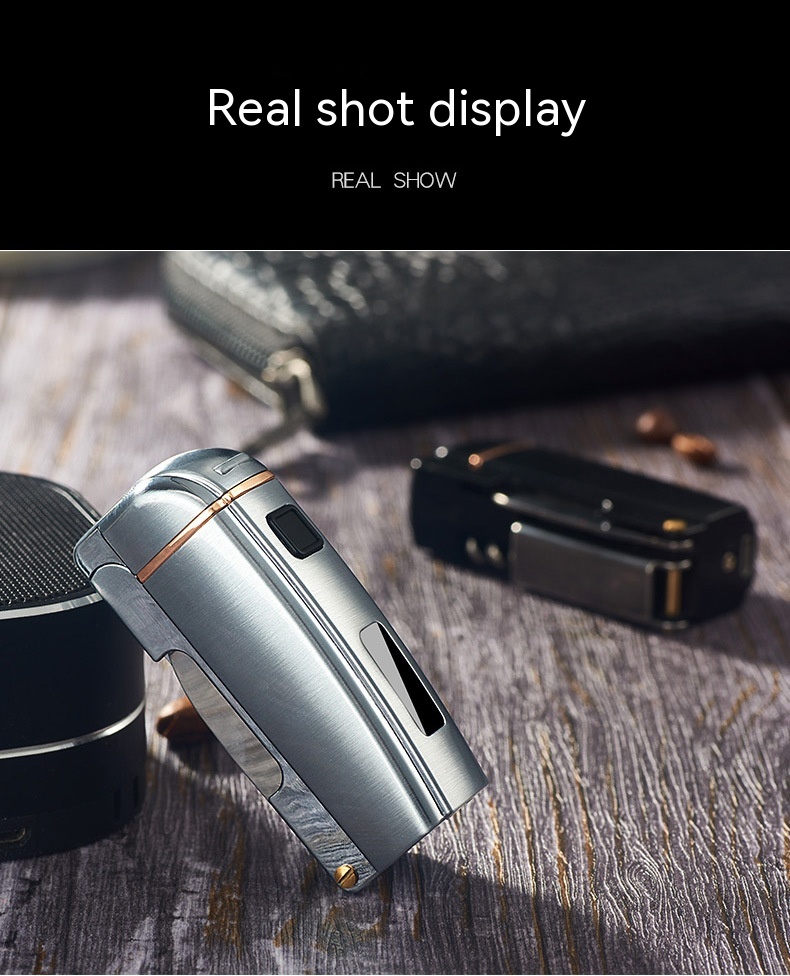 Title 12, Metal Multifunctional Induction Charging Lighter