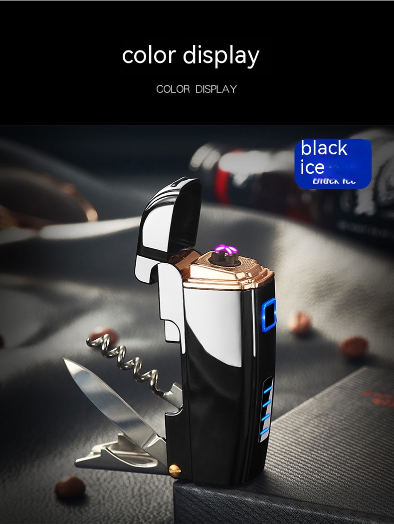 Title 14, Metal Multifunctional Induction Charging Lighter