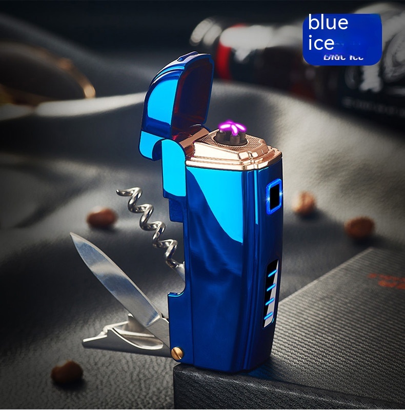 Title 16, Metal Multifunctional Induction Charging Lighter