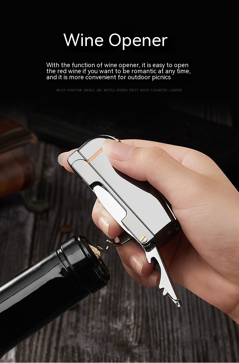 Title 17, Metal Multifunctional Induction Charging Lighter