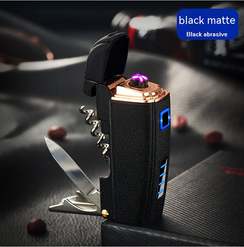 Title 19, Metal Multifunctional Induction Charging Lighter