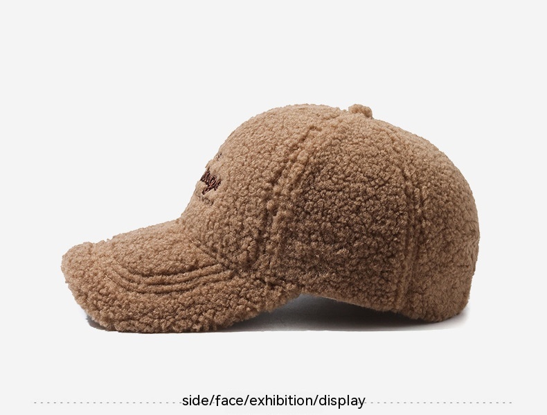 Thickened Warm Peaked Street Versatile Winter Baseball Cap