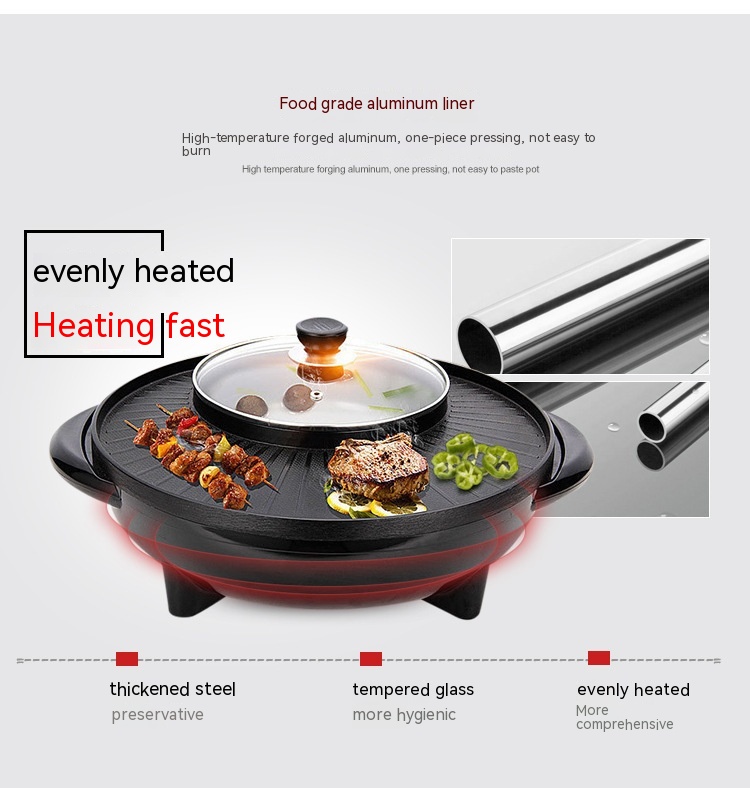 Title 6, Household Multi-function Barbecue Oven Mandarin...