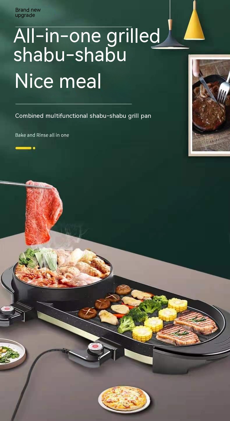 Title 16, Household Multi-function Barbecue Oven Mandarin...