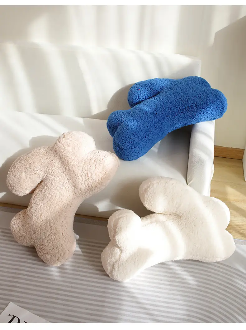 Nordic Rabbit Plush Pillow Cushion