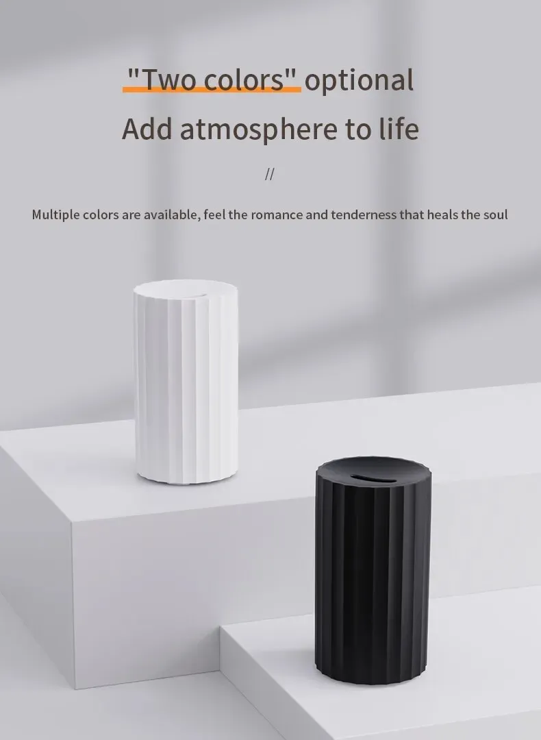 Air Humidifier With Flame Effect Essential Oil