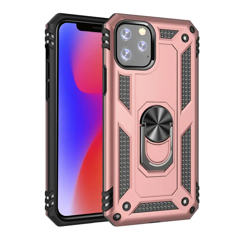 Sergeant Bracket Drop-resistant Ring Phone Case