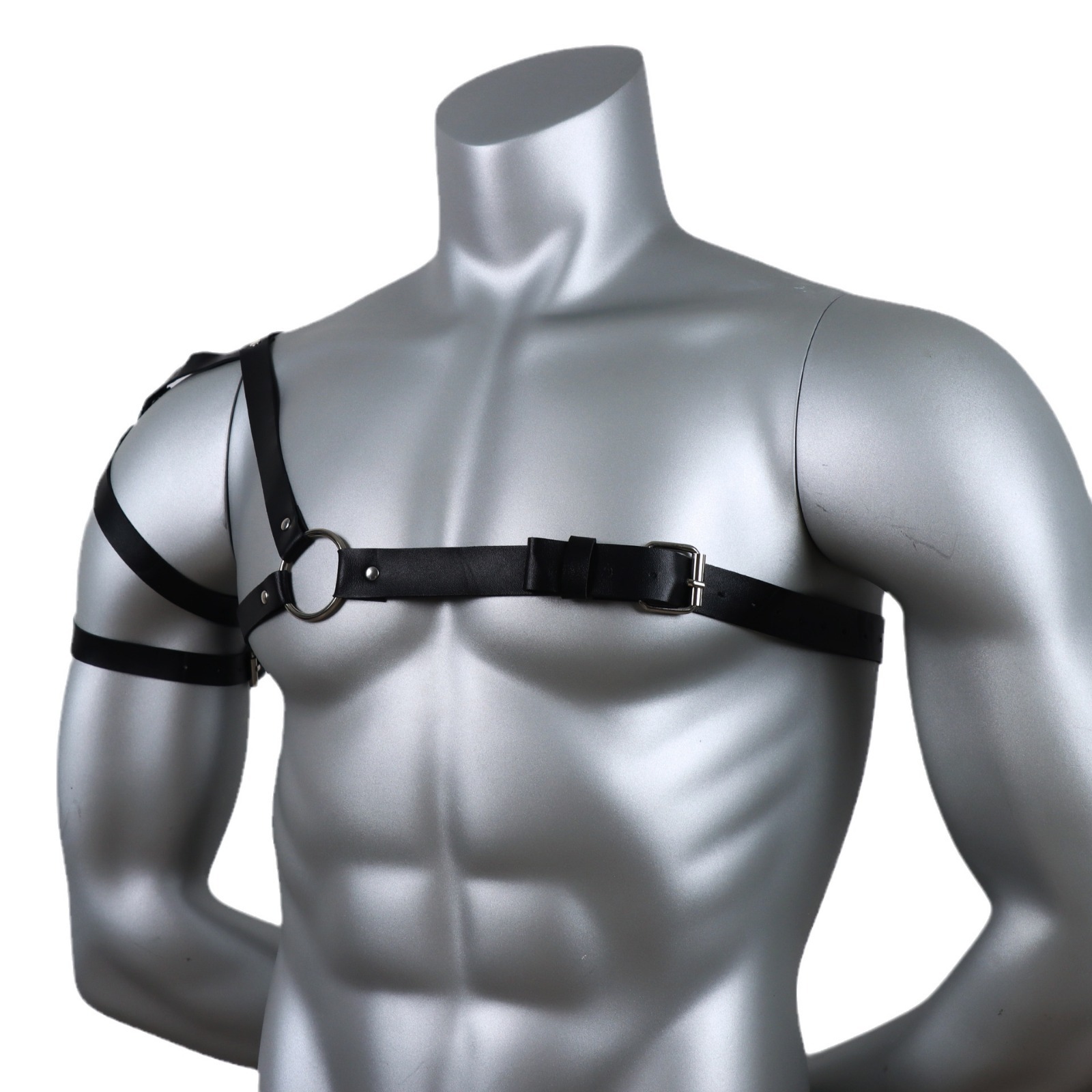 Men's Bound Leather Shoulder Strap Accessories 11