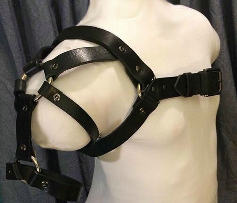 Men's Bound Leather Shoulder Strap Accessories 12