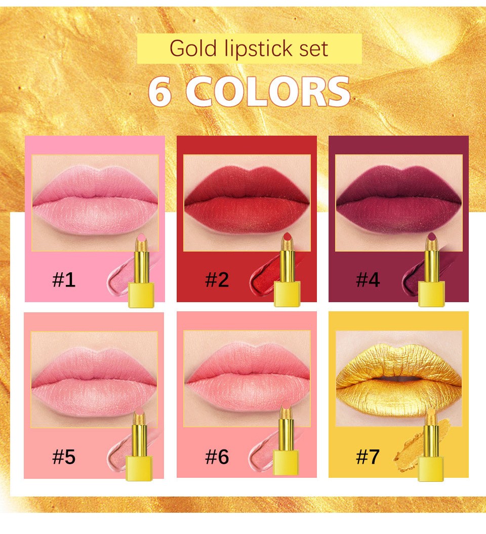 Title 1, Gold Bar Make-up Set Lippenstift-Kit. Erlebe gl...