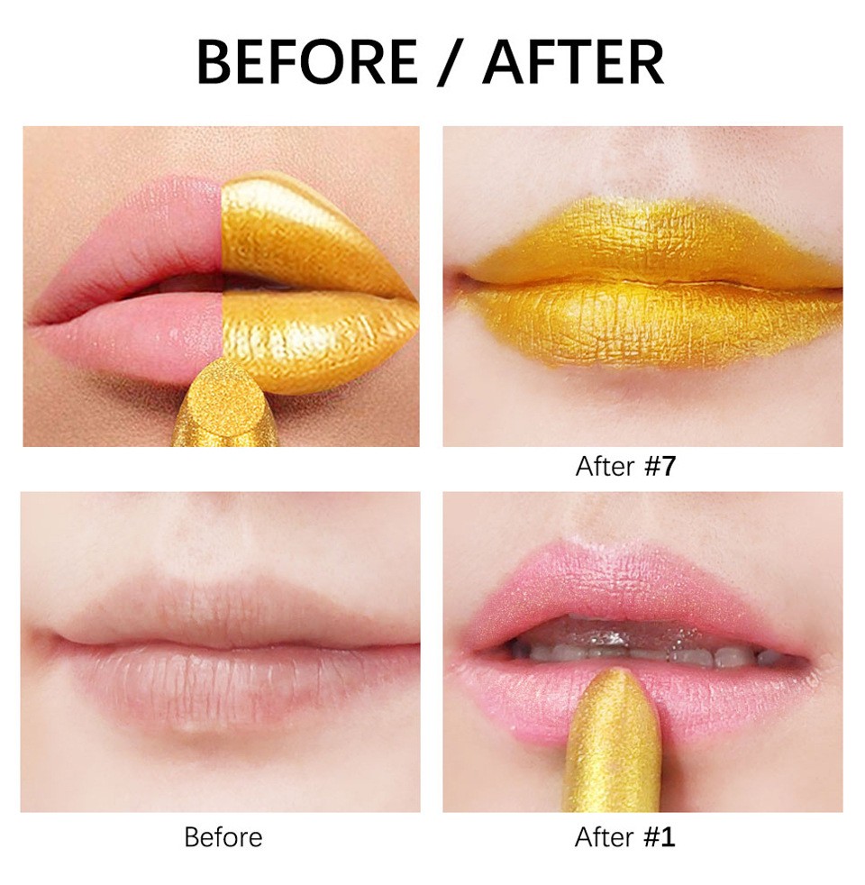 Title 4, Lipstick Kit Gold Bar Makeup Set Achieve gorgeo...