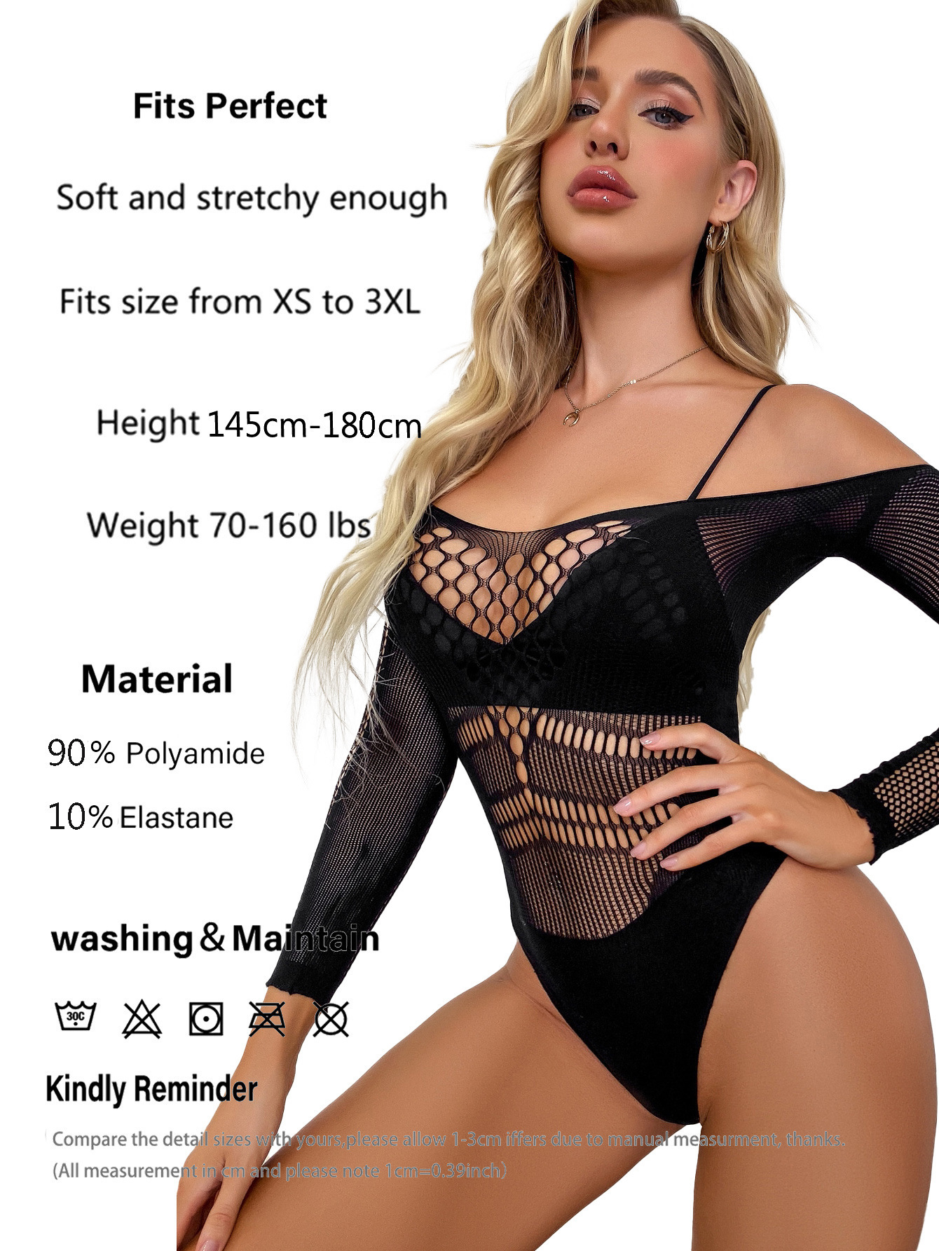 Title 1, Fishing Net One-piece Underwear And Net Clothes