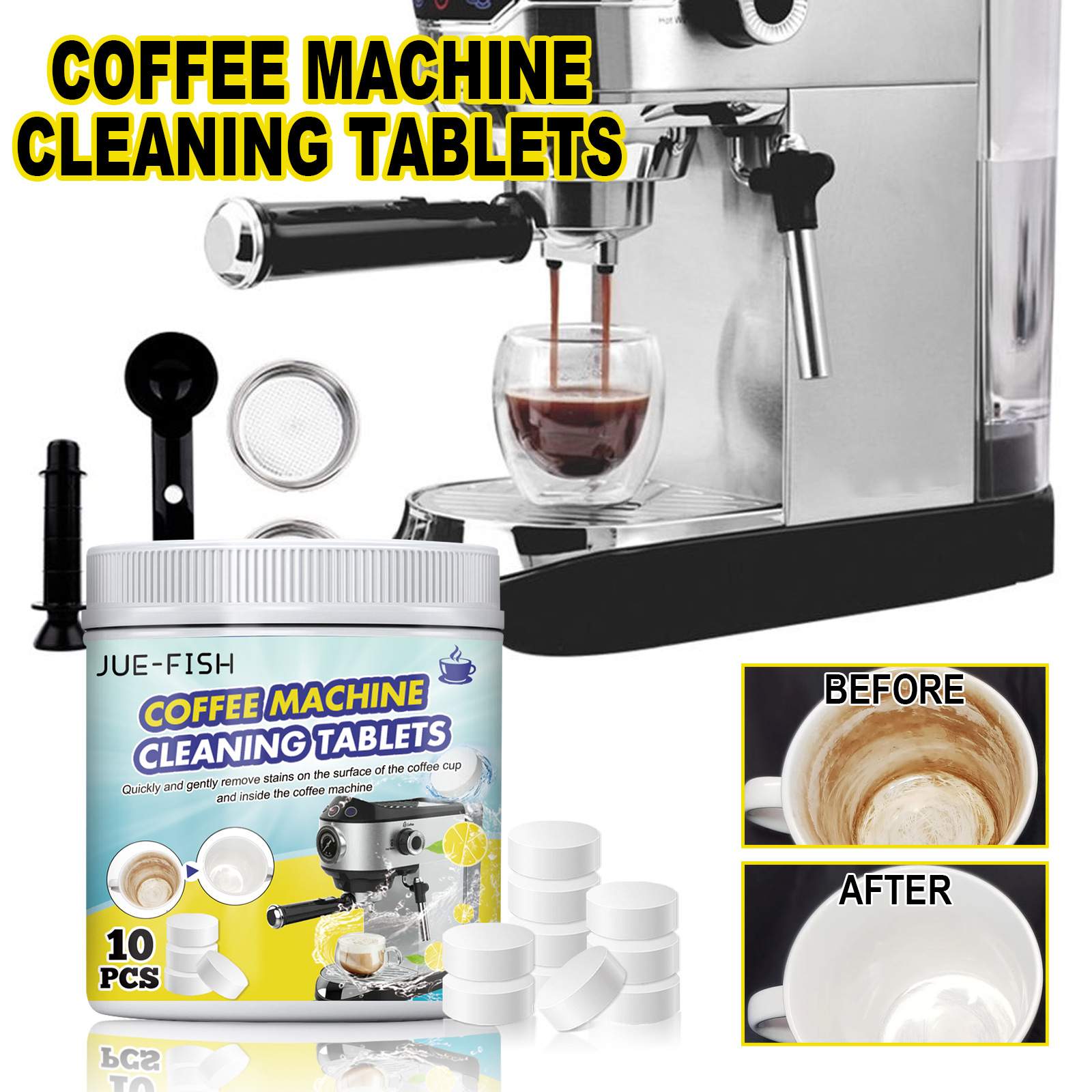 Coffee Machine Cleaning Tablets