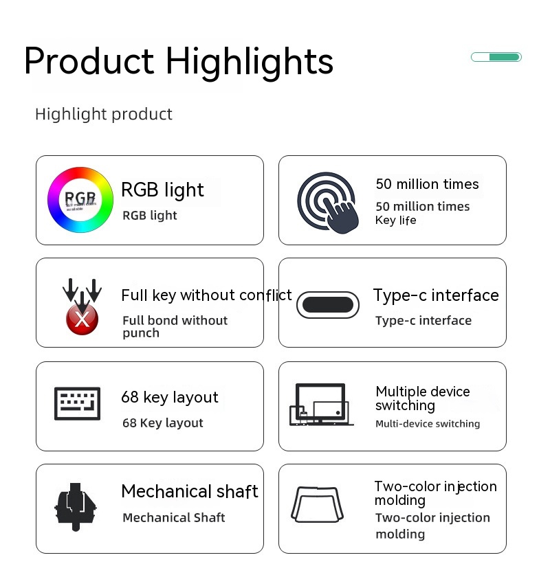 RGB Light-emitting Portable Keypad - Image 23