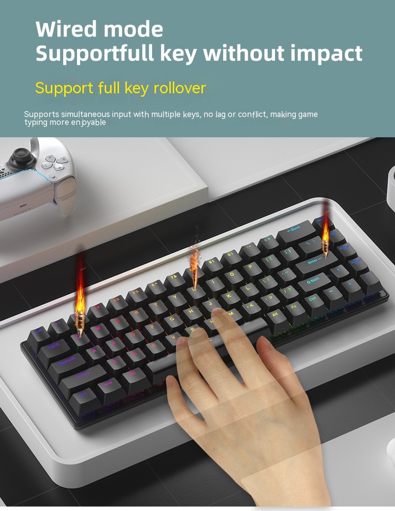 RGB Light-emitting Portable Keypad - Image 19