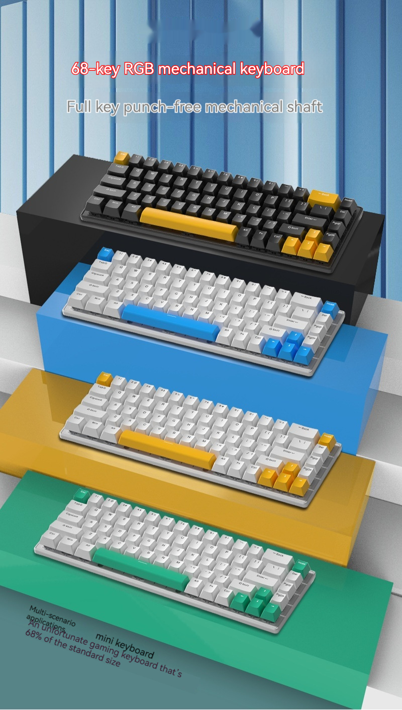 RGB Light-emitting Portable Keypad - Image 4