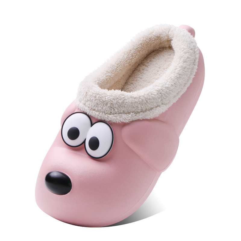 Title 3, Cotton Slippers Puppy Cartoon Household Indoor ...