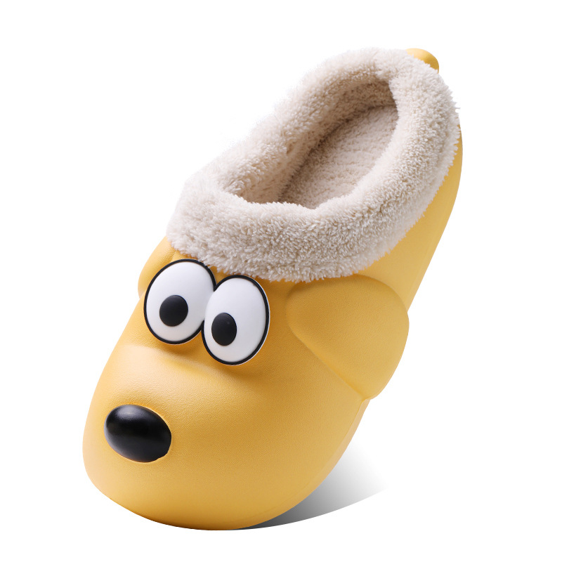 Title 7, Cotton Slippers Puppy Cartoon Household Indoor ...