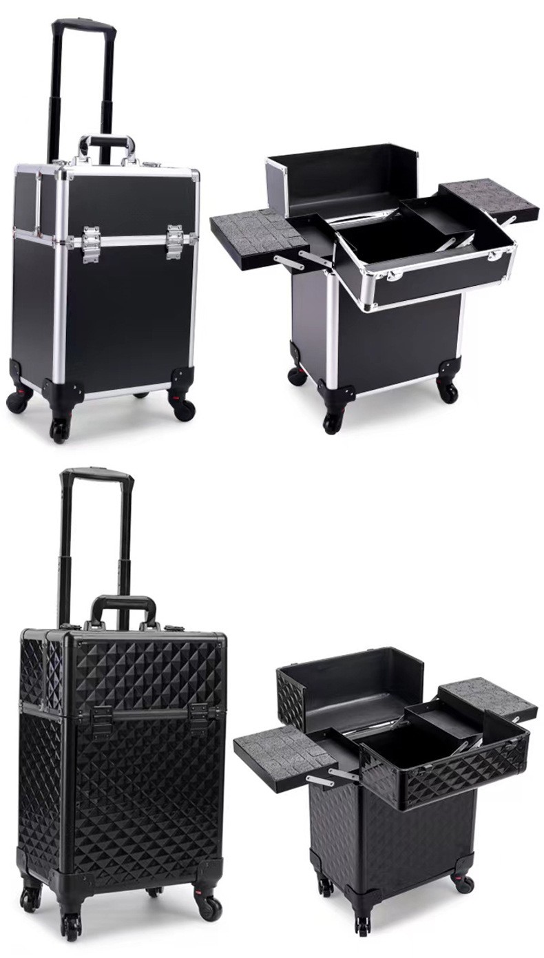 Title 8, Large Capacity Makeup and Makeup Artist Trolley...