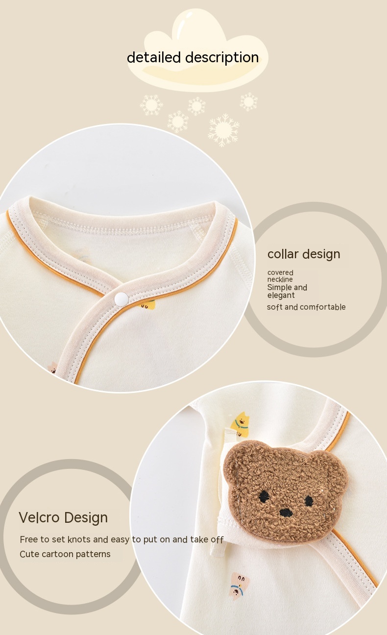 Newborn Jumpsuit Baby Butterfly Clothes Boneless Romper