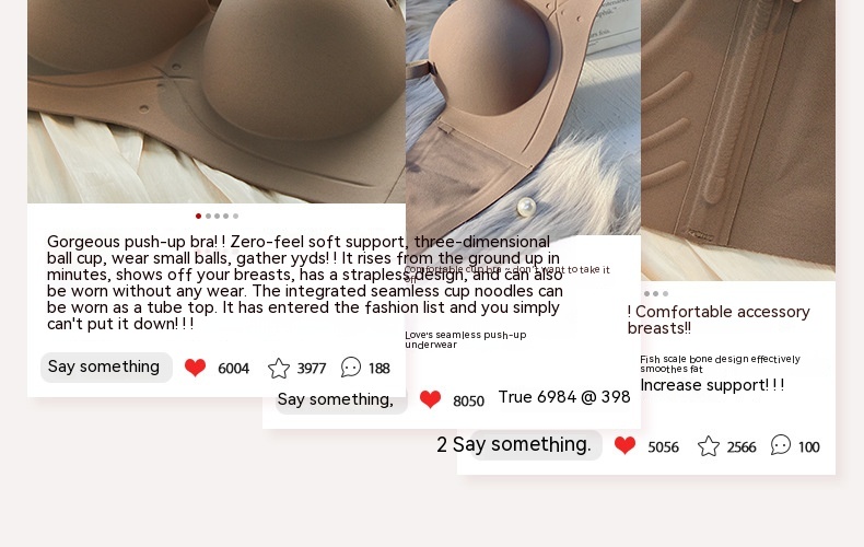 Title 5, Half Cup Bra Small Breasts Lady