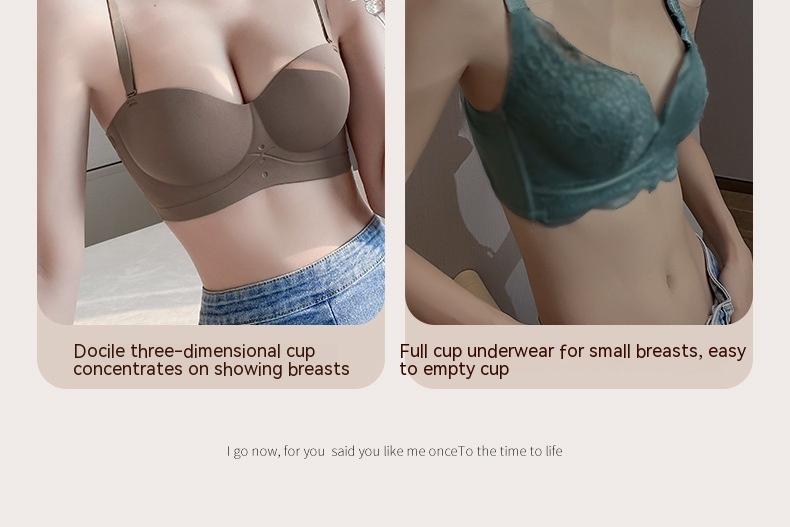 Title 14, Half Cup Bra Small Breasts Lady