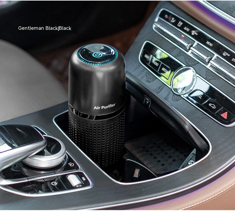 USB Charging Touch Car Air Purifier Desktop Mini PM25 Air Purifier