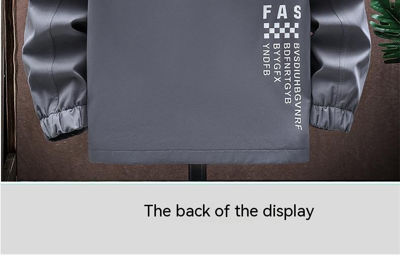 Teenagers Overalls Junior High School Students Loose Shell Jacket