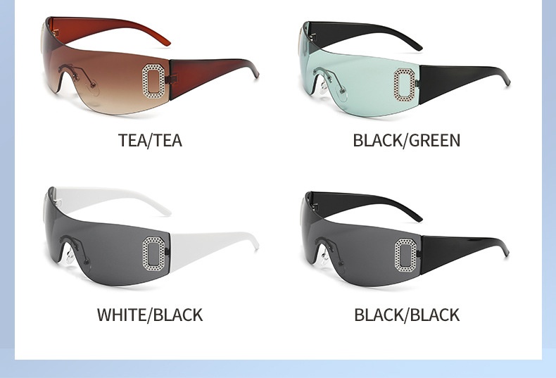 Title 3, Letter Integrated Sun-proof Millennium Sunglasses