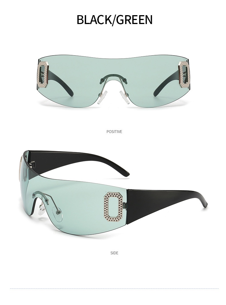 Title 18, Letter Integrated Sun-proof Millennium Sunglasses