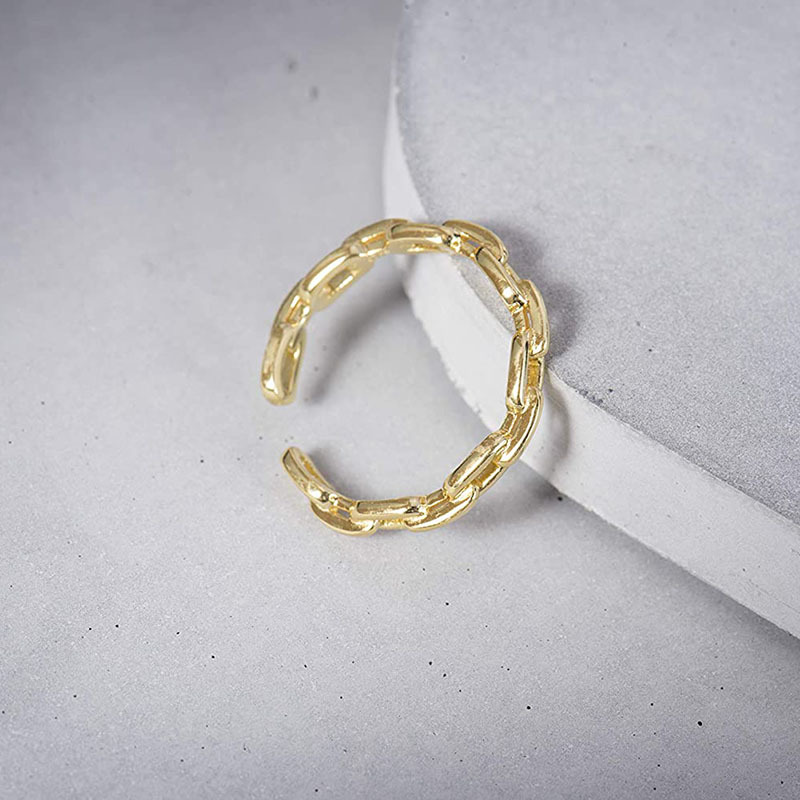 Adjustable Opening Size Clip Chain Ring