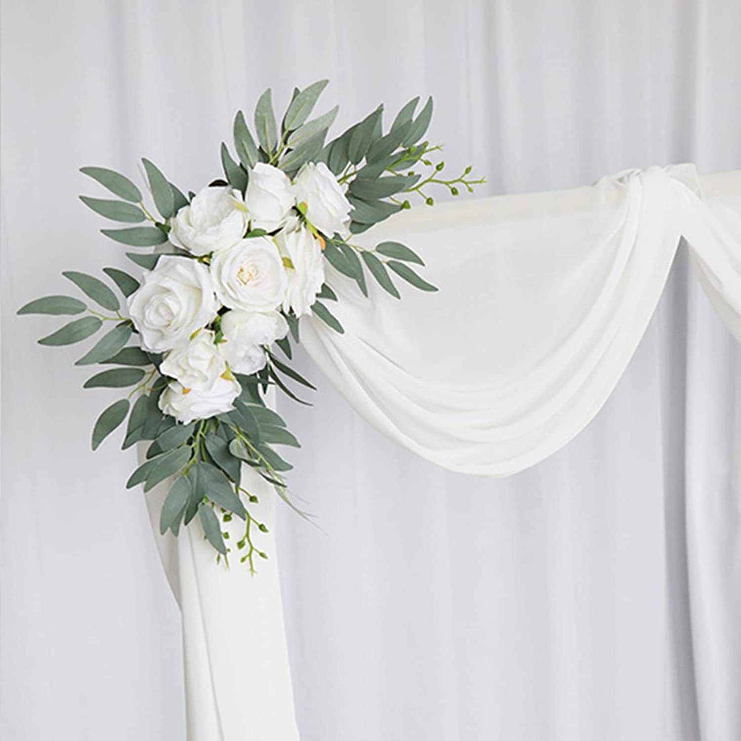 Rose Flower Decorations 2 Pieces for Boho Weddings