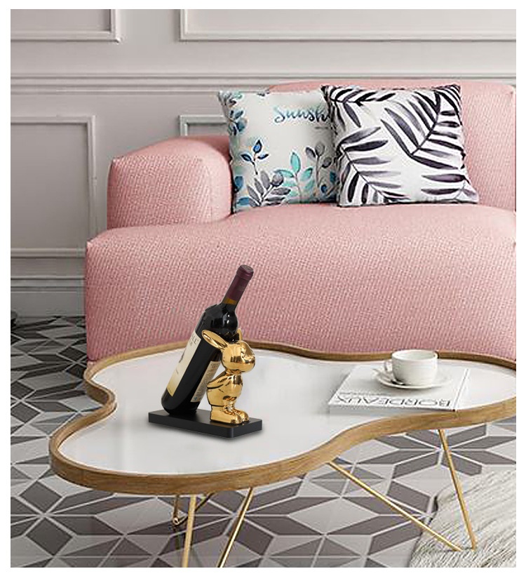 Wine Rack Decoration French Bulldog Creative And Slightly Luxury Decorations — foto 15