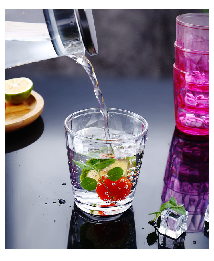 Title 4, Acrylic Restaurant Tea Cup Transparent PC Plast...