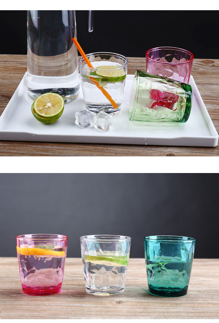 Title 6, Acrylic Restaurant Tea Cup Transparent PC Plast...