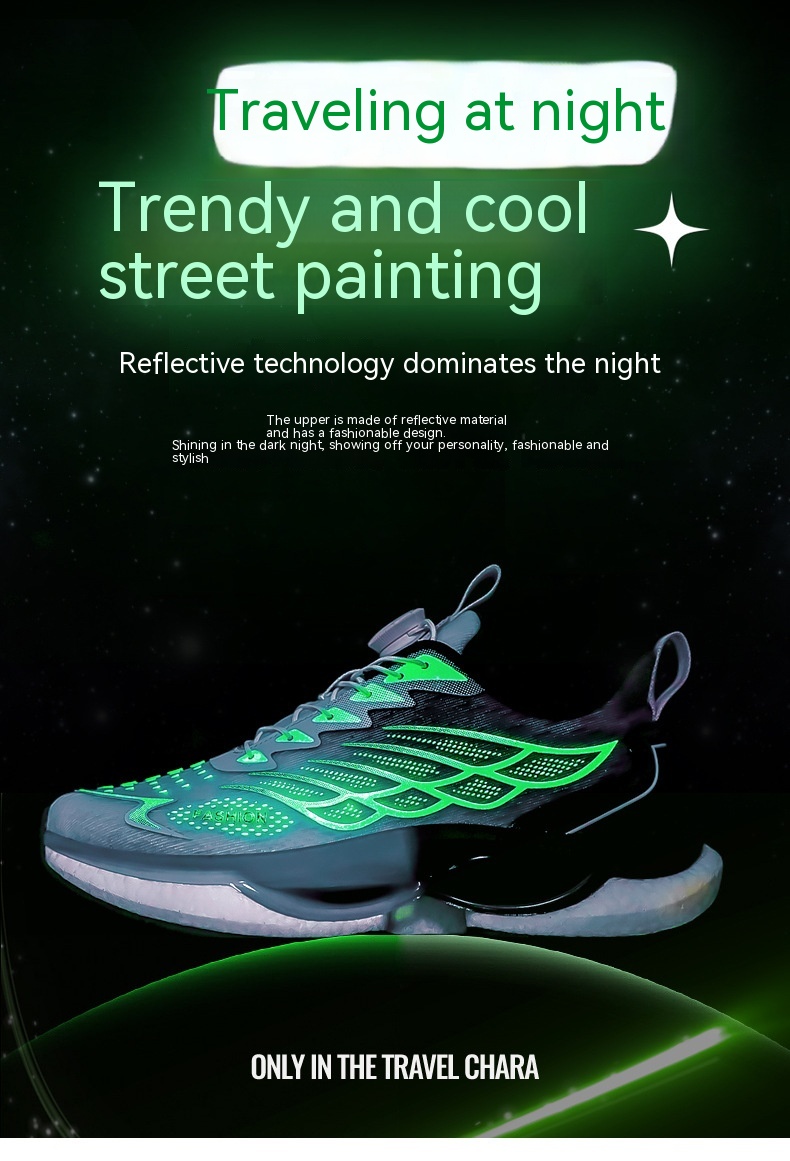 Flying Woven Air Cushion Turn Buckle Running Shoes - Image 12