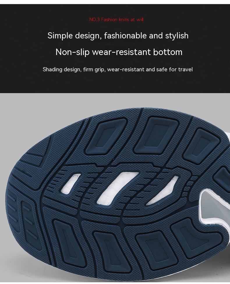 Flying Woven Air Cushion Turn Buckle Running Shoes - Image 9