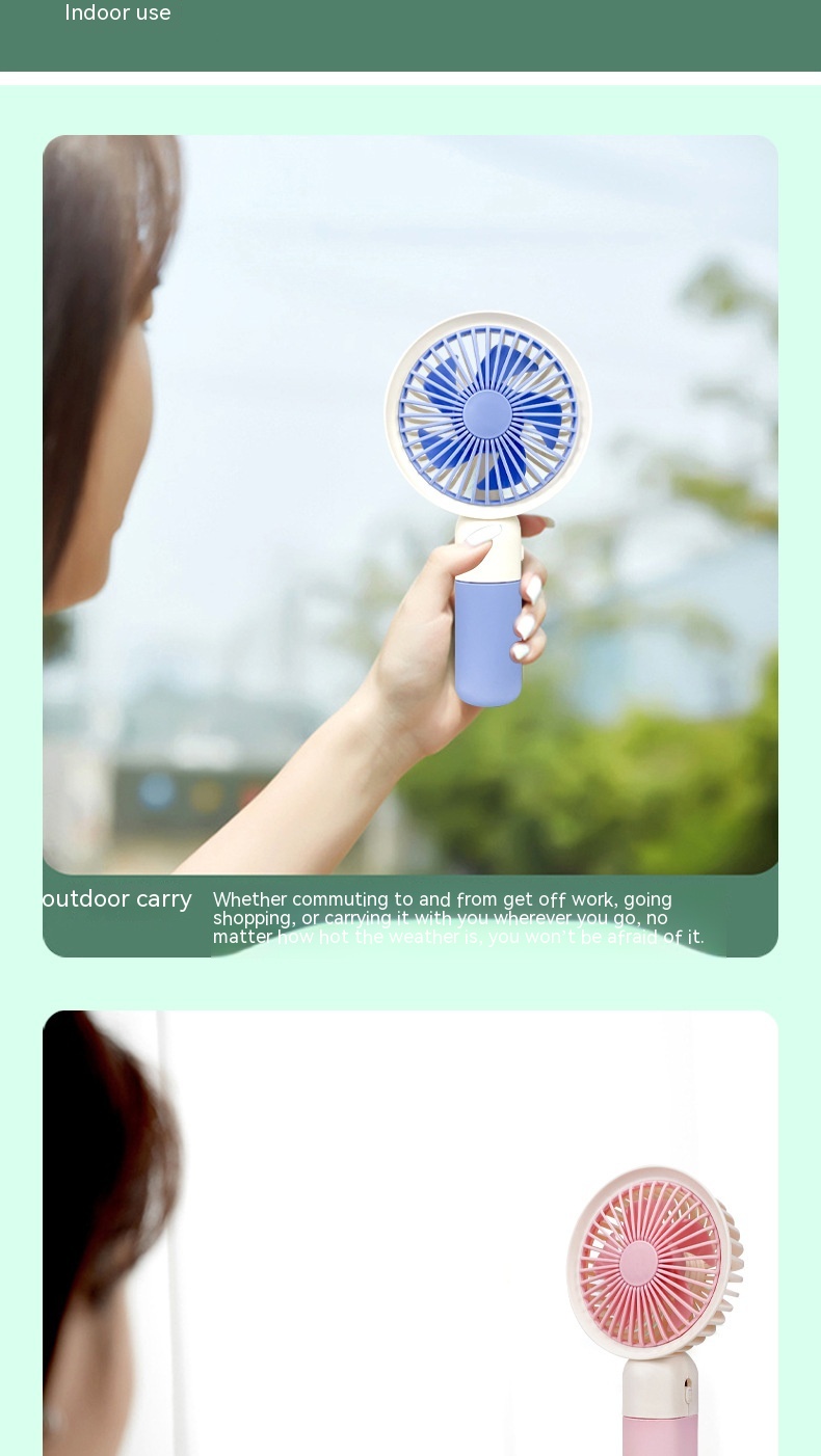 Student Portable Handheld Mini Little Fan - Image 5