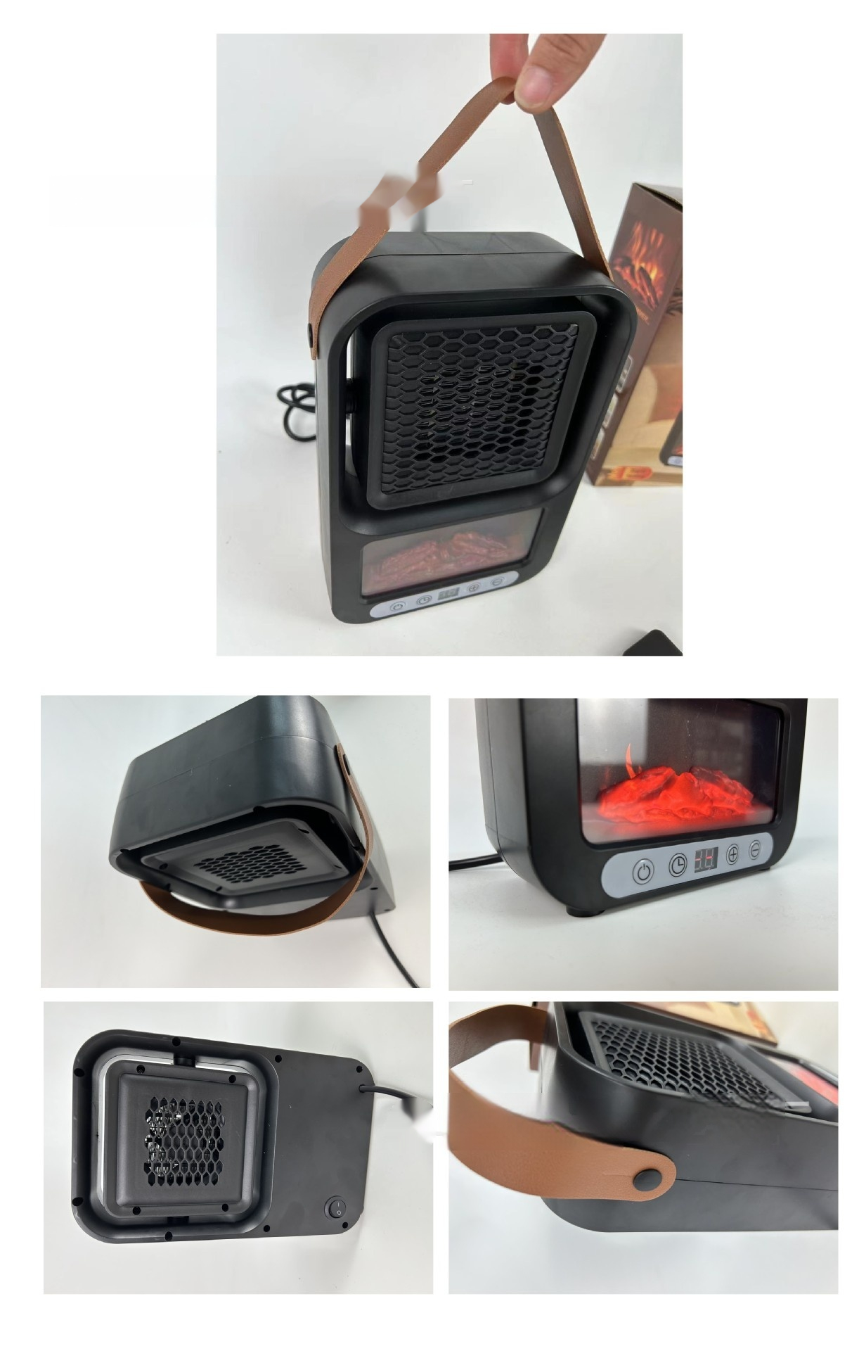 Simulation Flame Heater Home Bathroom Warm Air Blower