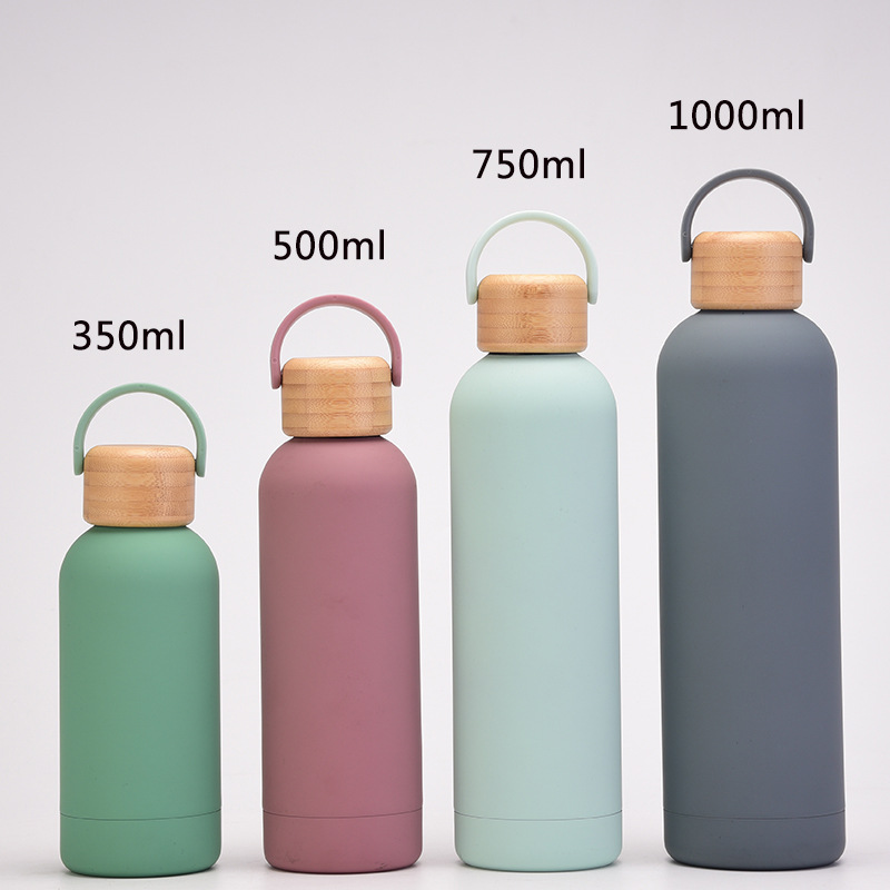 Title 14, 500ml Small Mouth Vacuum Cup Portable Handle Ba...