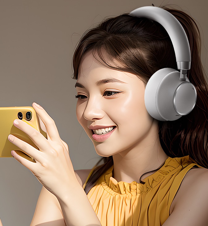 Heavy Bass Active Noise-reduction Bluetooth Headset Head-mounted - Image 7